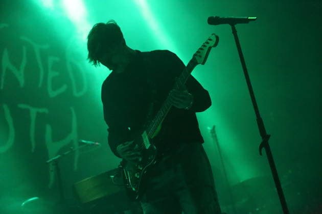 Joachim Liebens from the band The Haunted Youth at a concert at Hole 44 in Berlin, April 9, 2026 The Haunted Youth concert Berlin