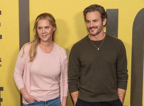 April 9, 2026, Bronx, New York, USA: Amy Schumer and Kevin Kane attend Focus Features premiere of Lorne at Alice Tully Hall in New York, NY on April 9, 2026. Bronx USA - ZUMAr339 20260409_znp_r339_109 Copyright: xLevxRadinx