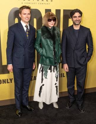 April 9, 2026, Bronx, New York, USA: Mark Guiducci, Anna Wintour and Adam Baidawi attend Focus Features premiere of Lorne at Alice Tully Hall in New York, NY on April 9, 2026. Bronx USA - ZUMAr339 20260409_znp_r339_132 Copyright: xLevxRadinx