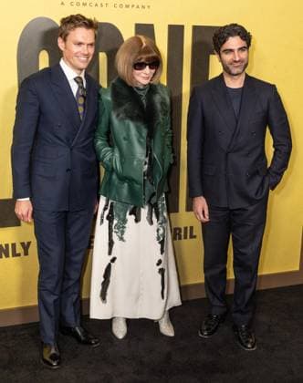 April 9, 2026, Bronx, New York, USA: Mark Guiducci, Anna Wintour and Adam Baidawi attend Focus Features premiere of Lorne at Alice Tully Hall in New York, NY on April 9, 2026. Bronx USA - ZUMAr339 20260409_znp_r339_131 Copyright: xLevxRadinx