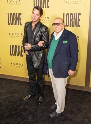 April 9, 2026, Bronx, New York, USA: Greg Schriefer and Clive Davis attend Focus Features premiere of Lorne at Alice Tully Hall in New York, NY on April 9, 2026. Bronx USA - ZUMAr339 20260409_znp_r339_173 Copyright: xLevxRadinx