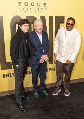 April 9, 2026, Bronx, New York, USA: Marcello Hernandez, Lorne Michaels, Kenan Thompson, Chloe Fineman attend Focus Features premiere of Lorne at Alice Tully Hall in New York, NY on April 9, 2026. Bronx USA - ZUMAr339 20260409_znp_r339_185 Copyright: xLevxRadinx
