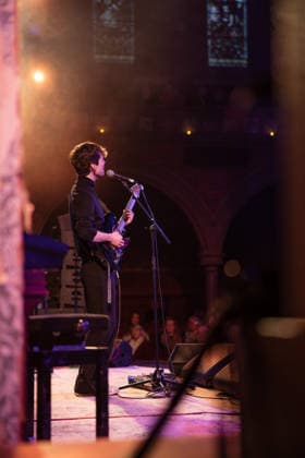 Cathal Murphy supporting Imelda May at the Union Chapel, Credit:Ewelina Stachurska Show Me You Avalon United Kingdom, London, Union Chapel  Copyright: xEwelinaxStachurskaxShowxMexYoux xAvalonx 1089890148