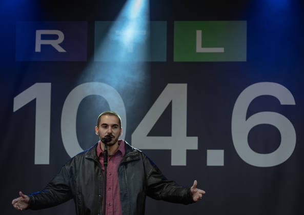 09 04 2026, xlkax, Entertainment, Stars for Free on Tour v l Boki from ClockClock during his performance at Stars for Free on Tour, presented by Eurowings, on April 09, 2026 in Oranienburg Oranienburg Daniel Lakomski