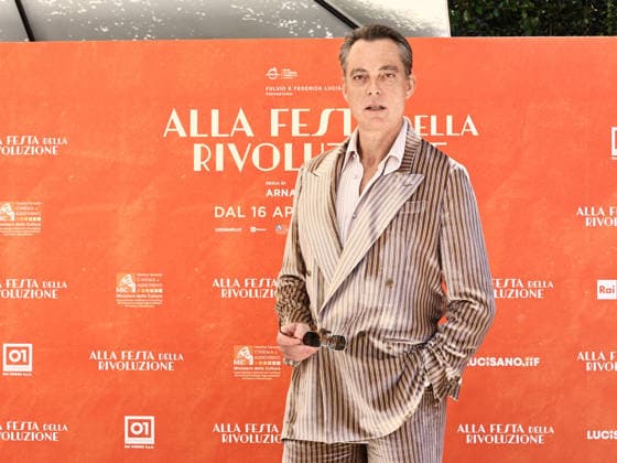 Rome, Barberini Cinema, photocall for the film At the Feast of the Revolution. Pictured: Maurizio Lombardo Copyright: xMarcoxProvvisionatox xipa-agency.netx xDxAvanzo Provvisionatox IPA_Agency_IPA73860504