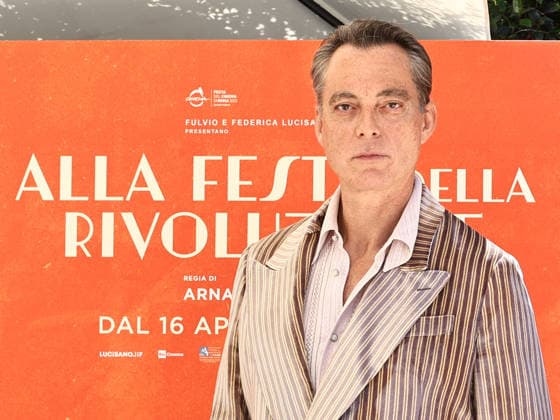 Rome, Barberini Cinema, photocall for the film At the Feast of the Revolution. Pictured: Maurizio Lombardo Copyright: xMarcoxProvvisionatox xipa-agency.netx xDxAvanzo Provvisionatox IPA_Agency_IPA73860507