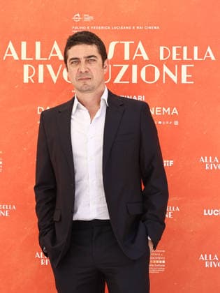 Rome, Barberini Cinema, photocall for the film At the Revolution s Celebration. Pictured: Riccardo Scamarcio Copyright: xMarcoxProvvisionatox xipa-agency.netx xDxAvanzo Provvisionatox IPA_Agency_IPA73862515