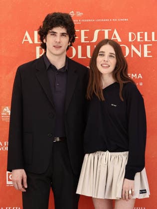 Rome, Barberini Cinema, photocall for the film At the Feast of the Revolution. Pictured: Nicolas Maupas, Valentina Romani Copyright: xMarcoxProvvisionatox xipa-agency.netx xDxAvanzo Provvisionatox IPA_Agency_IPA73862526