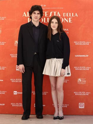 Rome, Barberini Cinema, photocall for the film At the Feast of the Revolution. Pictured: Nicolas Maupas, Valentina Romani Copyright: xMarcoxProvvisionatox xipa-agency.netx xDxAvanzo Provvisionatox IPA_Agency_IPA73862528