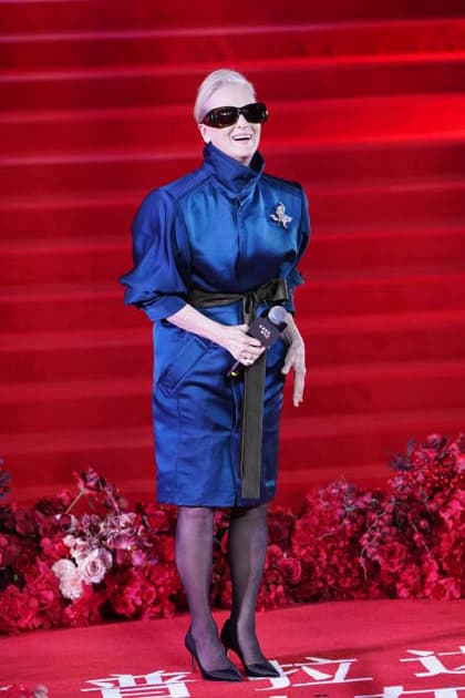 SHANGHAI, CHINA - APRIL 10: American actress Meryl Streep attends the premiere of film The Devil Wears Prada 2 on April 10, 2026 in Shanghai, China.  Copyright: xVCGx 111633933038