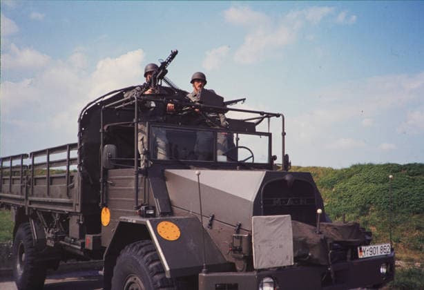 Bundeswehr GER 20000101, Aufnahme, ca. ,1981, Militärübung der Bundeswehr *** Bundeswehr GER 20000101, photo, ca ,1981, military exercise of the Bundeswehr