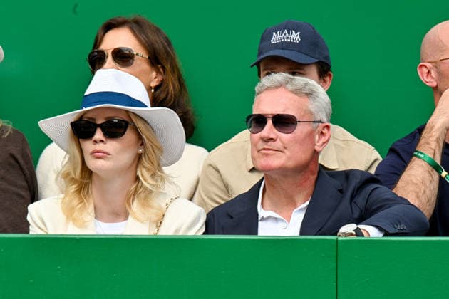 Entertainment Bilder des Tages David Coulthard and his partner Sigrid Silversand during the sixth day of the Rolex Monte Carlo Masters at the Monte Carlo Country Club in Monaco, on April 10, 2026 Bruno Bebert Bestimage David Coulthard and his partner Sigrid Silversand during the sixth day of the Rolex Monte Carlo Masters at the Monte Carlo Country Club in Monaco, on April 10, 2026 Monte Carlo Monaco  Copyright: xBrunoxBebertx xBestimagexBrunoxBebertx xBestimagex