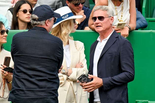 David Coulthard and his partner Sigrid Silversand during the sixth day of the Rolex Monte Carlo Masters at the Monte Carlo Country Club in Monaco, on April 10, 2026 Bruno Bebert Bestimage David Coulthard and his partner Sigrid Silversand during the sixth day of the Rolex Monte Carlo Masters at the Monte Carlo Country Club in Monaco, on April 10, 2026 Monte Carlo Monaco  Copyright: xBrunoxBebertx xBestimagexBrunoxBebertx xBestimagex