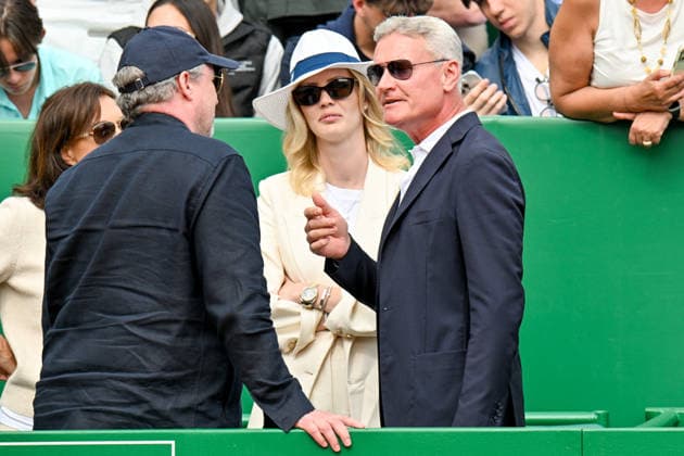 David Coulthard and his partner Sigrid Silversand during the sixth day of the Rolex Monte Carlo Masters at the Monte Carlo Country Club in Monaco, on April 10, 2026 Bruno Bebert Bestimage David Coulthard and his partner Sigrid Silversand during the sixth day of the Rolex Monte Carlo Masters at the Monte Carlo Country Club in Monaco, on April 10, 2026 Monte Carlo Monaco  Copyright: xBrunoxBebertx xBestimagexBrunoxBebertx xBestimagex