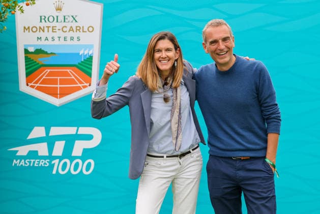 Celina Eude and Alexandre Mars during the sixth day of the Rolex Monte Carlo Masters at the Monte Carlo Country Club in Monaco, on April 10, 2026 Claudia Albuquerque Bestimage Celebs during the sixth day of the Rolex Monte Carlo Masters at the Monte Carlo Country Club in Monaco, on April 10, 2026 Monte Carlo Monaco  Copyright: xClaudiaxAlbuquerquex xBestimagexClaudiaxAlbuquerquex xBestimagex