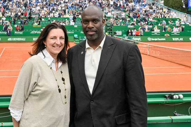 Pascal Gentil and his wife Héloïse attending the sixth day of the Rolex Monte Carlo Masters at the Monte Carlo Country Club in Monaco, on April 10, 2026 Bruno Bebert Bestimage Celebs attending the sixth day of the Rolex Monte Carlo Masters at the Monte Carlo Country Club in Monaco, on April 10, 2026 Monte Carlo Monaco  Copyright: xBrunoxBebertx xBestimagexBrunoxBebertx xBestimagex