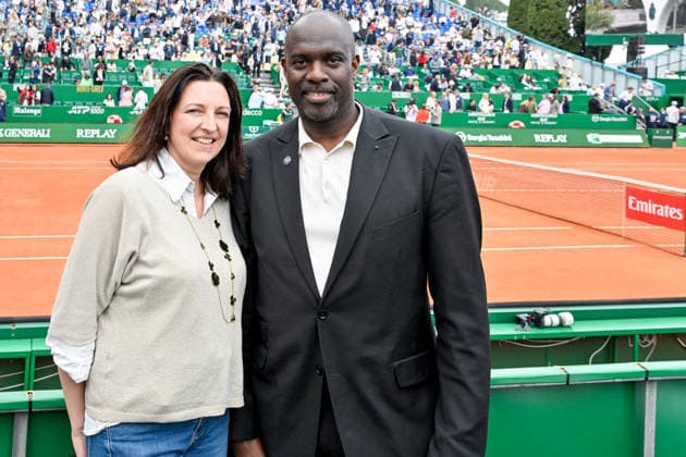 Pascal Gentil and his wife Héloïse attending the sixth day of the Rolex Monte Carlo Masters at the Monte Carlo Country Club in Monaco, on April 10, 2026 Bruno Bebert Bestimage Celebs attending the sixth day of the Rolex Monte Carlo Masters at the Monte Carlo Country Club in Monaco, on April 10, 2026 Monte Carlo Monaco  Copyright: xBrunoxBebertx xBestimagexBrunoxBebertx xBestimagex