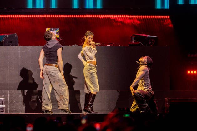 Festival Los40 Primavera Pop Madrid 2026 La Beba performs during the Festival Los40 Primavera Pop Madrid 2026, at the Movistar Arena, on the 10th of April 2026, in Madrid Spain The festival brings together some of the biggest names in pop and urban music of the moment in a macro-concert night to celebrate the 60th anniversary of LOS40 Thousands of attendees enjoy live the greatest hits that dominate the charts 10 APRIL 2026 MUSIC LOS40 PRIMAVERA POP CONCERT MUSIC MUSICIANS FAMOUS SINGERS CULTURE ENTERTAINMENT Madrid Madrid Spain  Copyright: xRicardoxRubiox 7429862