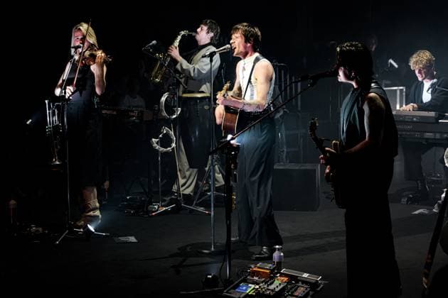 AMSTERDAM - Son Mieux during a performance at De Wester. The Hague-based band is playing four shows in 24 hours, in honor of the new album 24 Hours. RAMON VAN FLYMEN ANP netherlands out - belgium out  Copyright: xx x555474837x originalFilename: 555474837.jpg