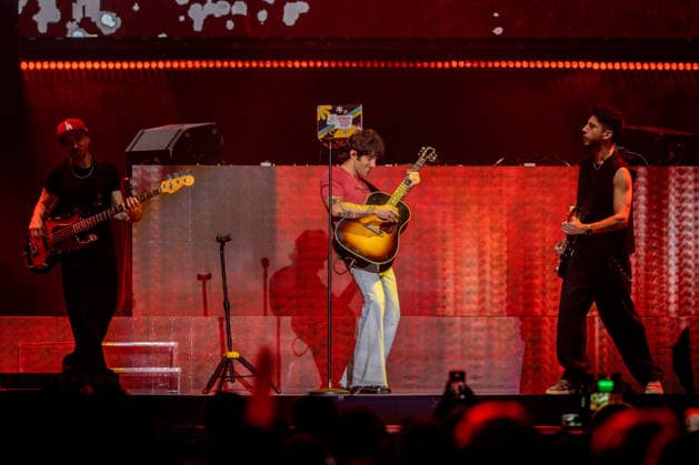 Festival Los40 Primavera Pop Madrid 2026 Marlon performs during the Festival Los40 Primavera Pop Madrid 2026, at the Movistar Arena, on the 10th of April 2026, in Madrid Spain The festival brings together some of the biggest names in pop and urban music of the moment in a macro-concert night to celebrate the 60th anniversary of LOS40 Thousands of attendees enjoy live the greatest hits that dominate the charts 10 APRIL 2026 MUSIC LOS40 PRIMAVERA POP CONCERT MUSIC MUSICIANS FAMOUS SINGERS CULTURE ENTERTAINMENT Madrid Madrid Spain  Copyright: xRicardoxRubiox 7429866
