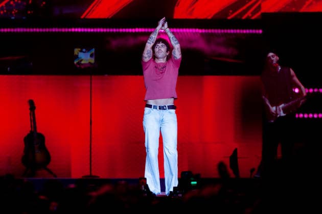 Festival Los40 Primavera Pop Madrid 2026 The singer Álvaro de Luna performs during the Festival Los40 Primavera Pop Madrid 2026, at the Movistar Arena, on the 10th of April 2026, in Madrid Spain The festival brings together some of the biggest names in pop and urban music of the moment in a macro-concert night on the occasion of the 60th anniversary of LOS40 Thousands of attendees enjoy live the greatest hits that dominate the charts 10 APRIL 2026 MUSIC LOS40 PRIMAVERA POP CONCERT MUSIC MUSICIANS FAMOUS SINGERS CULTURE ENTERTAINMENT Madrid Madrid Spain  Copyright: xRicardoxRubiox 7429870