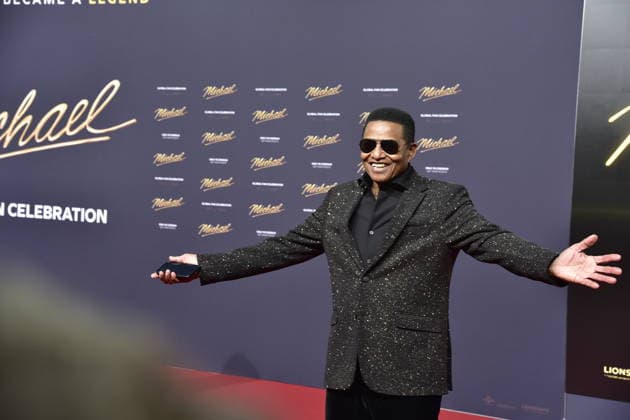 MICHAEL INTERNATIONAL PREMIERE IN BERLIN Jackie Jackson arrival, red carpet for the PhotoCall at the International Premiere of Global Fan Celebrartion MICHAEL in Berlin on 10 04 2026 Photopress Mueller