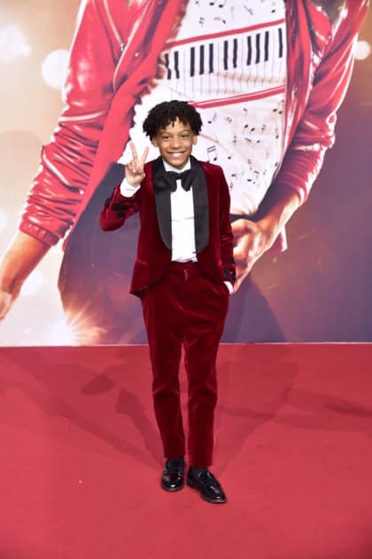 MICHAEL INTERNATIONAL PREMIERE IN BERLIN Guest of the young MICHAEL JACKSON arrival, red carpet for the PhotoCall at the International Premiere of Global Fan Celebrartion MICHAEL in Berlin on 10 04 2026 Photopress Mueller