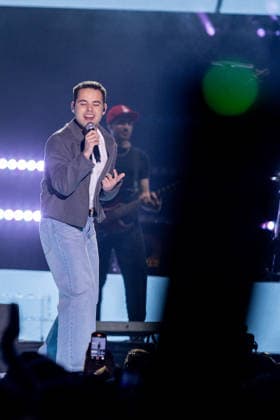Festival Los40 Primavera Pop Madrid 2026 The singer Depol performs during the Festival Los40 Primavera Pop Madrid 2026, at the Movistar Arena, on the 10th of April 2026, in Madrid Spain The festival brings together some of the biggest names in pop and urban music of the moment in a macro-concert night to celebrate the 60th anniversary of LOS40 Thousands of attendees enjoy live the greatest hits that dominate the charts 10 APRIL 2026 MUSIC LOS40 PRIMAVERA POP CONCERT MUSIC MUSICIANS FAMOUS SINGERS CULTURE ENTERTAINMENT Madrid Madrid Madrid Spain  Copyright: xRicardoxRubiox 7429999