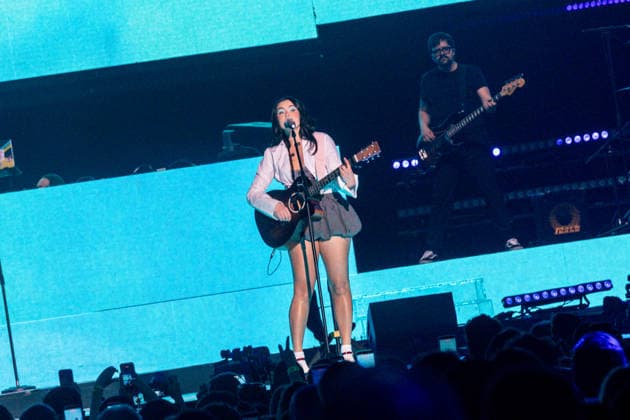 Festival Los40 Primavera Pop Madrid 2026 The singer Chiara Oliver performs during the Festival Los40 Primavera Pop Madrid 2026, at the Movistar Arena, on the 10th of April 2026, in Madrid Spain The festival brings together some of the biggest names in pop and urban music of the moment in a macro-concert night to celebrate the 60th anniversary of LOS40 Thousands of attendees will enjoy live the greatest hits that dominate the charts 10 APRIL 2026 MUSIC LOS40 PRIMAVERA POP CONCERT MUSIC MUSICIANS FAMOUS SINGERS CULTURE ENTERTAINMENT Madrid Madrid Spain  Copyright: xRicardoxRubiox 7430027