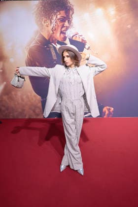 Cathy Hummels at the Michael movie premiere on 11 04 2026 in Berlin Michael movie premiere in Berlin