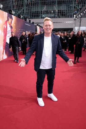 Jens Knossalla at the Michael Film Premiere on 11 04 2026 in Berlin Michael Film Premiere in Berlin