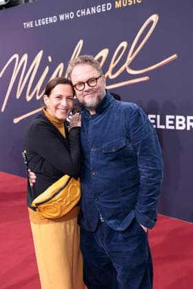 Ulrike Frank and Marc Schubring at the Michael Film Premiere on 11 04 2026 in Berlin Michael Film Premiere in Berlin