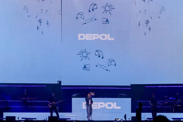 Festival Los40 Primavera Pop Madrid 2026 The singer Depol performs during the Festival Los40 Primavera Pop Madrid 2026, at the Movistar Arena, on the 10th of April 2026, in Madrid Spain The festival brings together some of the biggest names in pop and urban music of the moment in a macro-concert night to celebrate the 60th anniversary of LOS40 Thousands of attendees enjoy live the greatest hits that dominate the charts 10 APRIL 2026 MUSIC LOS40 PRIMAVERA POP CONCERT MUSIC MUSICIANS FAMOUS SINGERS CULTURE ENTERTAINMENT Madrid Madrid Madrid Spain  Copyright: xRicardoxRubiox 7430028