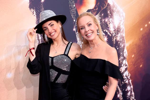 Ekaterina Leonova and Isabel Edvardsson during the Michael movie premiere at Uber Eats Music Hall on April, 11, 2026 in Berlin, Germany Michael movie premiere at Uber Eats Music Hall in Berlin, Germany