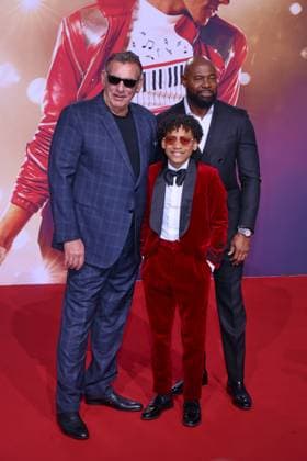 Michael Graham King, Juliano Valdi, Antoine Fuqua Film premiere for Michael on Uber Platz Berlin Date 10 04 2026 Copyright: xEventpress Kratschx