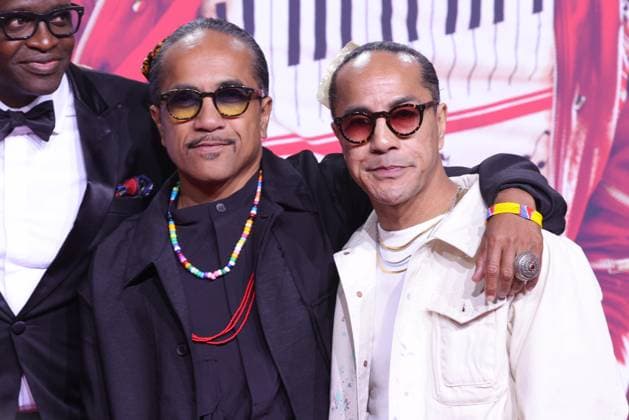 Michael Rich and Tone Talauega film premiere for Michael on Uber Platz Berlin Date 10 04 2026 Copyright: xEventpress Kratschx