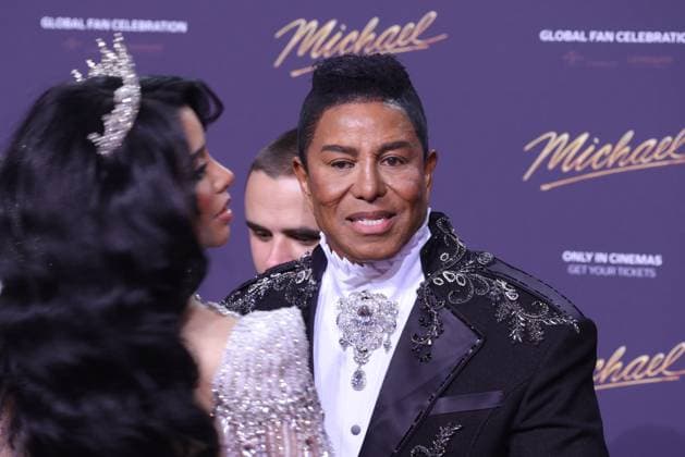 Michael Maday Velazquez, Jermaine Jackson Film premiere for Michael on Uber Platz Berlin Date 10 04 2026 Copyright: xEventpress Kratschx