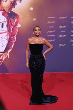 Michael Nia Long Film premiere of Michael on Uber Platz Berlin Date 10 04 2026 Copyright: xEventpress Kratschx