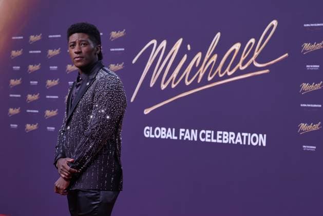 Michael Joseph David Jones Film premiere of Michael on Uber Platz Berlin Date 10 04 2026 Copyright: xEventpress Kratschx