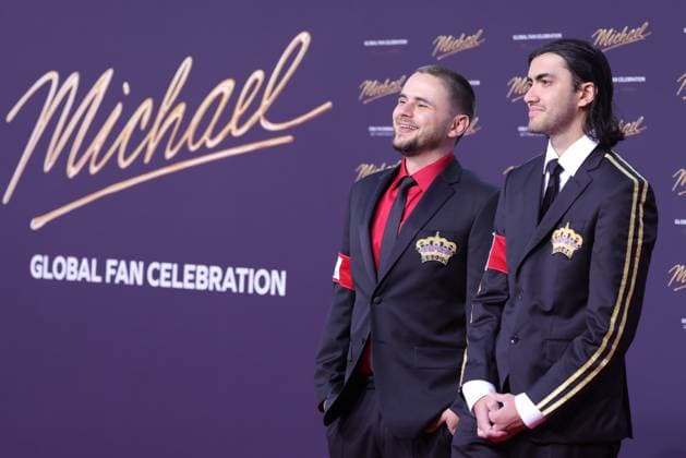 Michael Prince Michael Jackson, Bigi Jackson Film premiere for Michael on Uber Platz Berlin Date 10 04 2026 Copyright: xEventpress Kratschx