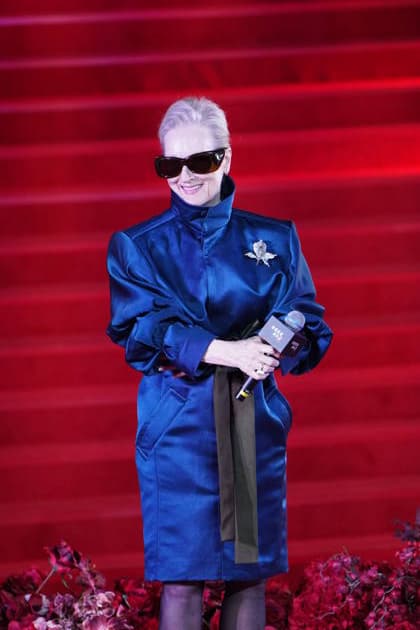 SHANGHAI, CHINA - APRIL 10: American actress Meryl Streep attends the premiere of film The Devil Wears Prada 2 on April 10, 2026 in Shanghai, China.  Copyright: xVCGx 111633976160
