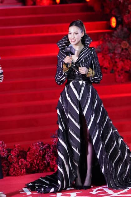 SHANGHAI, CHINA - APRIL 10: Chinese freestyle skier Eileen Gu Ailing attends the premiere of film The Devil Wears Prada 2 on April 10, 2026 in Shanghai, China.  Copyright: xVCGx 111633970974
