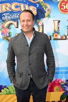 Heinrich Philipp Becker, Managing Partner of the private brewery Gaffel comes to the Cologne premiere of Circus Roncalli