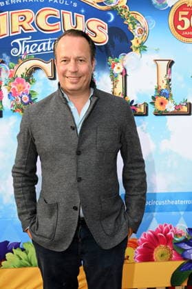 Heinrich Philipp Becker, Managing Partner of the private brewery Gaffel comes to the Cologne premiere of Circus Roncalli