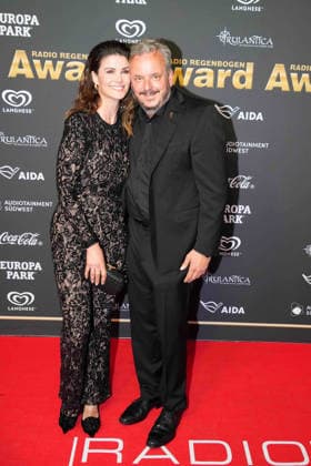 Miriam Mack and Michael Mack during the Radio Regenbogen Award 2026 at Europa Park on April 10, 2026 in Rust, Germany Radio Regenbogen Award at Europapark in Rust, Germany