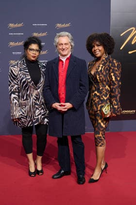 Marci Rodgers, Bill Corso and Carla Farmer International Premiere Global Fan Celebration of Michael at the Uber Eats Music Hall in Berlin on 10 04 2026 Movie Premiere Michael