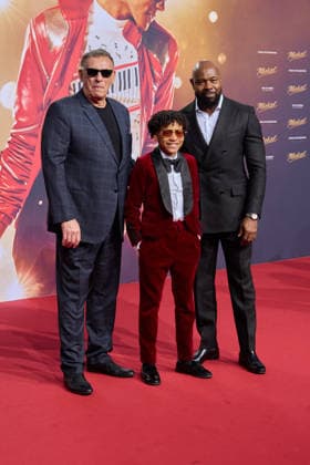 Graham King, Juliano Krue Valdi and Antoine Fuqua International Premiere Global Fan Celebration of Michael at the Uber Eats Music Hall in Berlin on 10 04 2026 Cinema Premiere Michael
