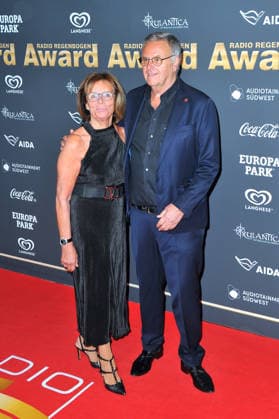 RADIO REGENBOGEN AWARD 2026 Roland and Marianne Mack on the occasion of the presentation of the media prize from Baden Württemberg Radio Regenbogen Award on 10 04 2026 at Europapark Rust 20260410MWI116501