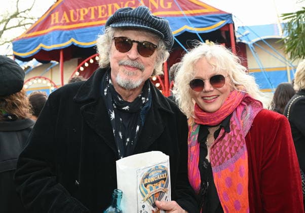 Musician Wolfgang Niedecken and his wife Tina come to the Cologne premiere of Circus Roncalli