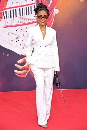 Alicia Awa Beissert at the premiere of the movie Michael in the Uber Eats Music Hall Berlin, 10 04 2026 Foto:xN.xKubelkax xFuturexImagex michael_6574